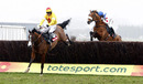 Noland, ridden by Tony McCoy, leads What A Friend