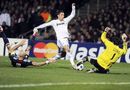 Hugo Lloris smothers Cristiano Ronaldo's shot