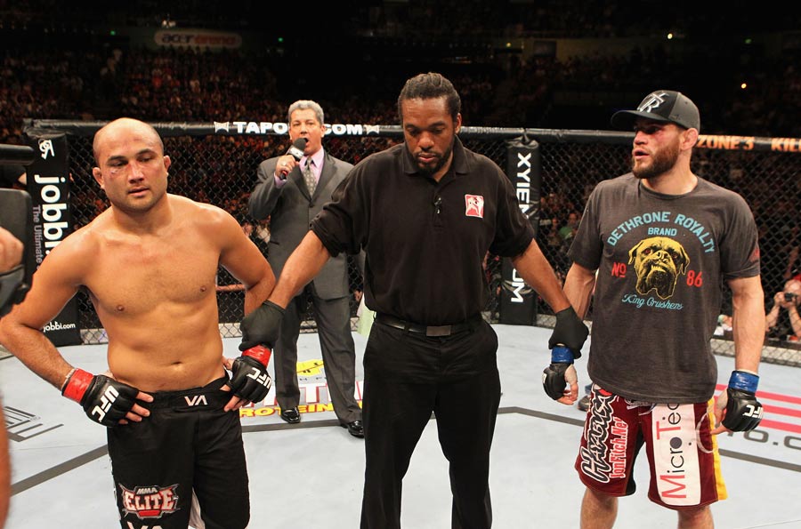 BJ Penn and Jon Fitch settle for a draw