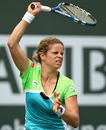 Kim Clijsters puts whip on a forehand