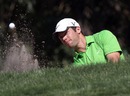 Paul Casey plays a shot on the 16th hole