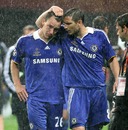 John Terry stands dejected after the penalty shootout