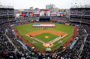 Opening Day of the MLB season at Yankee Stadium