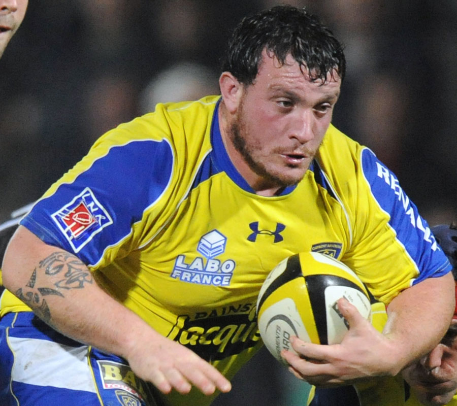 Thomas Domingo in action for Clermont