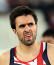 Martyn Rooney looks disappointed after finishing third in the 400m semi-finals