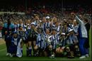Sheffield Wednesday celebrate winning the League Cup