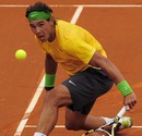 Rafael Nadal gets the better of Gael Monfils