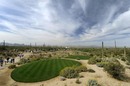 A panoramic view of the Arizona desert