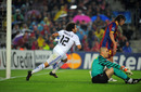 Marcelo grabs the ball after scoring