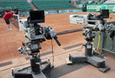Final preparations are underway at Roland Garros