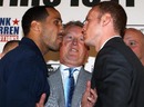 Boxing promoter Frank Warren keeps James DeGale and George Groves apart 