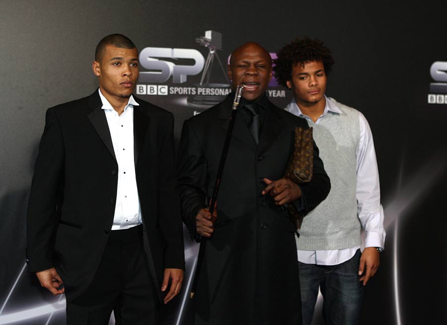Chris Eubank arrives for the BBC Sports Personality Of The Year awards