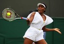 Venus Williams cracks a forehand