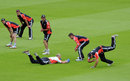 England players take part in a training drill