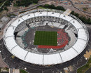 An aerial view of the Olympic Stadium