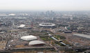 An aerial view of the Olympic Park