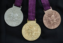 The London 2012 Olympic medals are unveiled