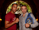 James DeGale and Piotr Wilczewski face off
