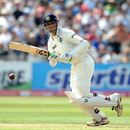 Rahul Dravid clips the ball legside