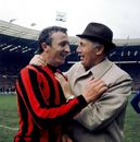 Mike Summerbee shares a moment with Joe Mercer