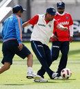 Sachin Tendulkar shows off his footballing skills