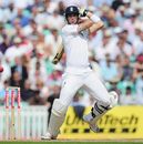 Kevin Pietersen hits the ball for four