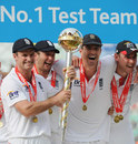 England celebrate being crowned the No. 1 Test side