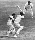 Frank Worrell on his way to an unbeaten 191