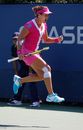 Anabel Medina Garrigues skips with delight