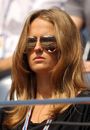 Andy Murray's girlfriend Kim Sears takes in the action