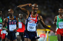 Mo Farah roars with delight