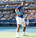 Rafael Nadal lets out a roar of delight