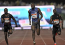 Usain Bolt sprints to victory