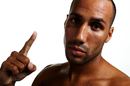 James DeGale poses for the camera