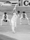 Graham Dilley hits out on his way to 56