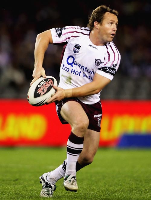 Matt Orford in action for Manly