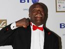 Kris Akabusi arrives at the British Olympic Ball