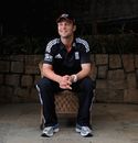 Jonathan Trott poses for a photograph