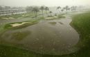 The drenched Sentosa course