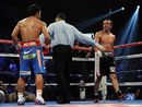 Manny Pacquiao and Juan Manuel Marquez are seperated by Tony Weeks