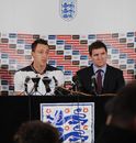 John Terry speaks to the media during a press conference