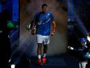 Jo-Wilfried Tsonga enters ahead of his clash with Roger Federer