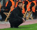 Andre Villas-Boas watches his players