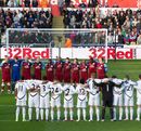 A picture of the minute's silence