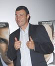 Vitali Klitschko gives the thumbs up