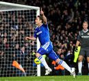 Frank Lampard celebrates after scoring his side's second goal