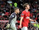 Will Keane rues a late missed Manchester United chance