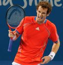 Andy Murray grimaces in pain