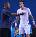 Ivan Lendl talks to Andy Murray
