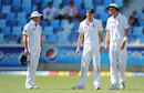 James Anderson, Stuart Broad and captain Andrew Strauss look for inspiration